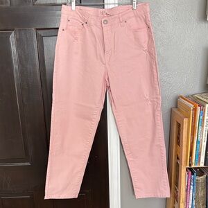 Time and Tru Peachy Pink Ankle & Cropped Jeans